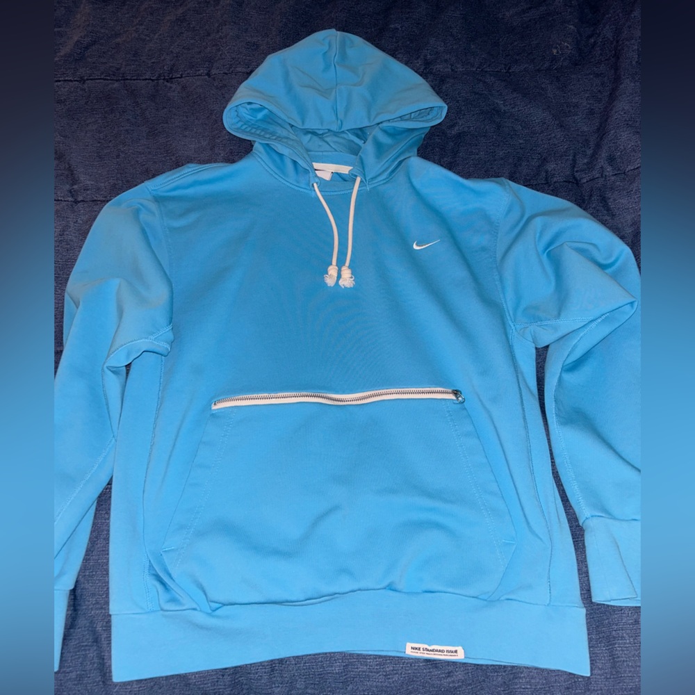 Men's Baby Blue Nike Hoodie